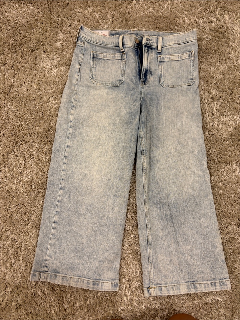 GAP Light Blue Wide Leg Jeans for Women